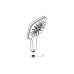 Ручний душ Grohe Rainshower Smartactive Cube 130, 3 режими струменя (26550000) Ручний душ Grohe Rainshower Smartactive Cube 130, 3 режими струменя (26550000)