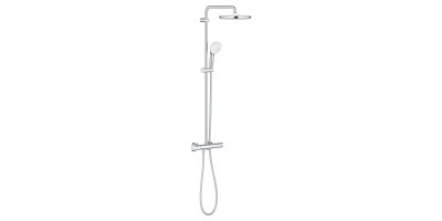 Душова система Grohe Tempesta System 250 з термостатом для настінного монтажу (26670001) Душова система Grohe Tempesta System 250 з термостатом для настінного монтажу (26670001)