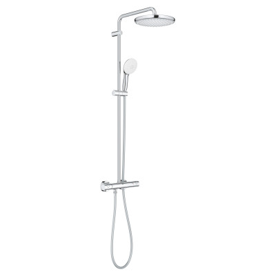 Душова система Grohe Tempesta System 250 з термостатом для настінного монтажу (26670001) Душова система Grohe Tempesta System 250 з термостатом для настінного монтажу (26670001)