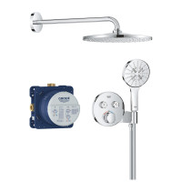 Скрытая душевая система Grohe Grohtherm SmartControl с Rainshower Mono 310 (34866000) Скрытая душевая система Grohe Grohtherm SmartControl с Rainshower Mono 310 (34866000)