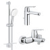 Комплект смесителей Grohe Eurosmart Cosmopolitan 3 в 1 для ванной (UA126112M3)
