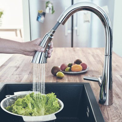 Смеситель однорычажный Grohe Zedra для мойки (32294002) Смеситель однорычажный Grohe Zedra для мойки (32294002)