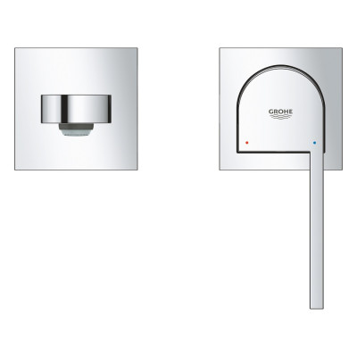 Смеситель для раковины Grohe Plus на 2 отверстия, M-Size (29303003) Смеситель для раковины Grohe Plus на 2 отверстия, M-Size (29303003)