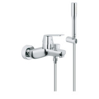 Змішувач одноважільний Grohe Eurosmart Cosmopolitan для ванни з душовим набором (32832000) Змішувач одноважільний Grohe Eurosmart Cosmopolitan для ванни з душовим набором (32832000)