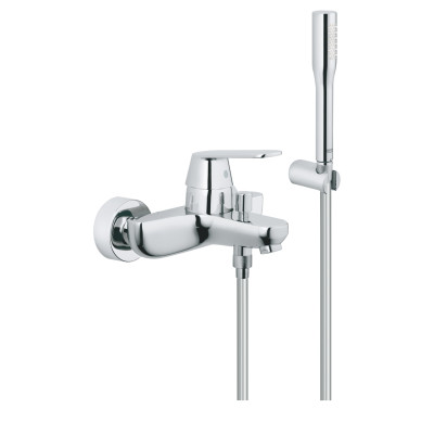 Смеситель однорычажный Grohe Eurosmart Cosmopolitan для ванны с душевым набором (32832000) Смеситель однорычажный Grohe Eurosmart Cosmopolitan для ванны с душевым набором (32832000)