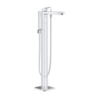 Змішувач одноважільний Grohe Eurocube для ванни підлоговий монтаж (23672001) Змішувач одноважільний Grohe Eurocube для ванни підлоговий монтаж (23672001)