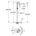 Смеситель однорычажный Grohe Eurocube для ванны напольный монтаж (23672001) Смеситель однорычажный Grohe Eurocube для ванны напольный монтаж (23672001)