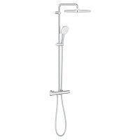 Душевая система Grohe Tempesta System 250 Cube с термостатом для настенного монтажа (26689001) Душевая система Grohe Tempesta System 250 Cube с термостатом для настенного монтажа (26689001)