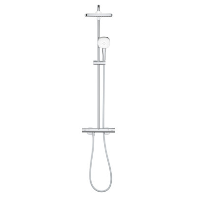 Душевая система Grohe Tempesta System 250 Cube с термостатом для настенного монтажа (26689001) Душевая система Grohe Tempesta System 250 Cube с термостатом для настенного монтажа (26689001)