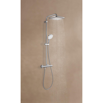 Душевая система Grohe Tempesta System 250 Cube с термостатом для настенного монтажа (26689001) Душевая система Grohe Tempesta System 250 Cube с термостатом для настенного монтажа (26689001)