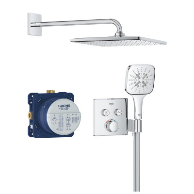 Душевой комплект Grohe Grohtherm SmartControl из Rainshower 310 Mono Cube (34865000) Душевой комплект Grohe Grohtherm SmartControl из Rainshower 310 Mono Cube (34865000)
