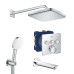 Набір для комплектації ванни і душа Grohe Grohtherm SmartControl з New Tempesta 250 (UA26415SC56)
