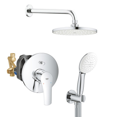 Скрытая душевая система Grohe Eurosmart с New Tempesta 200 (UA25183003) Скрытая душевая система Grohe Eurosmart с New Tempesta 200 (UA25183003)