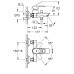 Смеситель однорычажный Grohe BauLoop New для ванны (23603001)