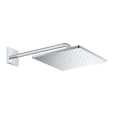 Верхний душ Grohe Rainshower 310 Mono Cube с душевым кронштейном 422 мм, 1 режим струи (26563000) Верхний душ Grohe Rainshower 310 Mono Cube с душевым кронштейном 422 мм, 1 режим струи (26563000)