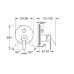 Смеситель однорычажный Grohe Lineare на 3 выхода (24095001) Смеситель однорычажный Grohe Lineare на 3 выхода (24095001)