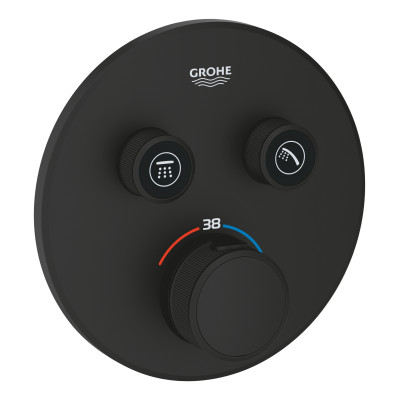 Термостат скрытого монтажа Grohe Grohtherm SmartControl с двумя кнопками управления (29507KF0) Термостат скрытого монтажа Grohe Grohtherm SmartControl с двумя кнопками управления (29507KF0)