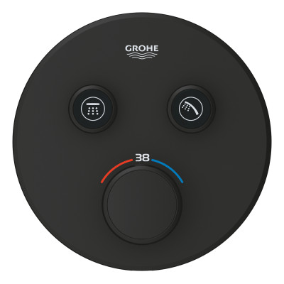 Термостат скрытого монтажа Grohe Grohtherm SmartControl с двумя кнопками управления (29507KF0)