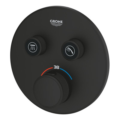 Термостат скрытого монтажа Grohe Grohtherm SmartControl с двумя кнопками управления (29507KF0)