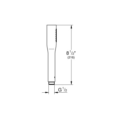 Ручной душ Grohe Euphoria Cosmopolitan Stick, 1 вид струи (22126KF0) Ручной душ Grohe Euphoria Cosmopolitan Stick, 1 вид струи (22126KF0)