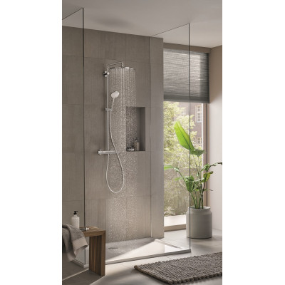 Душевая система Grohe Euphoria System 310 с термостатом для настенного монтажа (26075001) Душевая система Grohe Euphoria System 310 с термостатом для настенного монтажа (26075001)