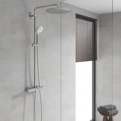 Душевая система Grohe Euphoria System 310 с термостатом для настенного монтажа (26075001) Душевая система Grohe Euphoria System 310 с термостатом для настенного монтажа (26075001)