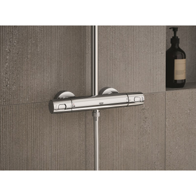 Душевая система Grohe Euphoria System 310 с термостатом для настенного монтажа (26075001) Душевая система Grohe Euphoria System 310 с термостатом для настенного монтажа (26075001)