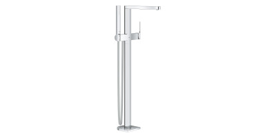 Смеситель однорычажный Grohe Plus для ванны, напольный монтаж (23846003) Смеситель однорычажный Grohe Plus для ванны, напольный монтаж (23846003)