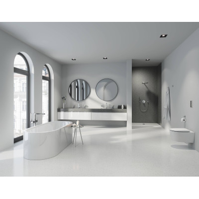 Змішувач одноважільний Grohe Plus Для ванни, підлоговий монтаж (23846003)