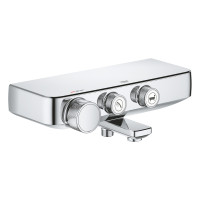 Термостатичний змішувач Grohe Grohtherm SmartControl для ванни, настінний монтаж (34718000)
