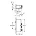 Термостатический смеситель Grohe Grohtherm SmartControl для ванны, настенный монтаж (34718000)