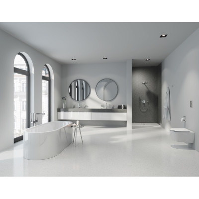 Змішувач одноважільний Grohe Plus з перемикачем на 3положения (24093003) Змішувач одноважільний Grohe Plus з перемикачем на 3положения (24093003)