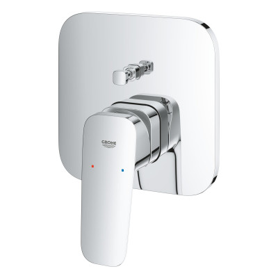 Змішувач одноважільний Grohe Cubeo з перемикачем на 2 положення (1017780000) Змішувач одноважільний Grohe Cubeo з перемикачем на 2 положення (1017780000)