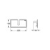 Полочка Grohe EasyReach (26362LN1) Полочка Grohe EasyReach (26362LN1)