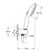 Душевой набор Grohe Tempesta 100, 2 вида струй (264062433)