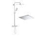 Душова система Grohe Rainshower Smartactive Cube 310 з термостатом для настінного монтажу (26649000)
