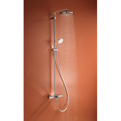 Душова система настінного монтажу Grohe Tempesta System 250 з термостатом для ванни (26672001) Душова система настінного монтажу Grohe Tempesta System 250 з термостатом для ванни (26672001)