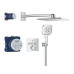 Душевой комплект Grohe Grohtherm SmartControl Rainshower SmartActive 310 Cube (34864000)