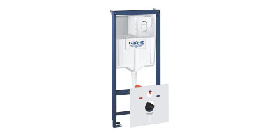 Комплект 4-в-1 для подвесного унитаза Grohe Rapid SL (кнопка Arena Cosmopolitan) (38929000) Комплект 4-в-1 для подвесного унитаза Grohe Rapid SL (кнопка Arena Cosmopolitan) (38929000)