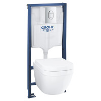 Комплект Grohe Solido 5-в-1 c клавішею Arena Cosmopolitan (39536000) Комплект Grohe Solido 5-в-1 c клавішею Arena Cosmopolitan (39536000)
