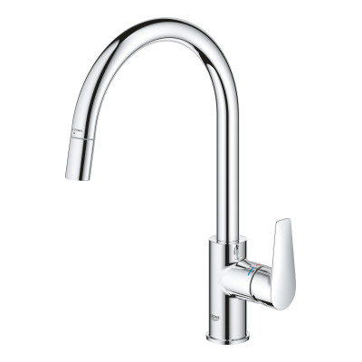 Смеситель однорычажный Grohe BauEdge New для кухни (30536000) Смеситель однорычажный Grohe BauEdge New для кухни (30536000)