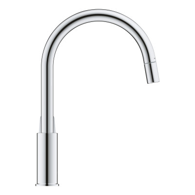 Смеситель однорычажный Grohe BauLoop New для кухни (30543000) Смеситель однорычажный Grohe BauLoop New для кухни (30543000)
