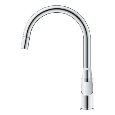 Смеситель однорычажный Grohe BauLoop New для кухни (30543000) Смеситель однорычажный Grohe BauLoop New для кухни (30543000)