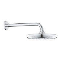 Верхний душ Grohe Tempesta 210 с душевым кронштейном 286 мм, 1 режим струи (26411000) Верхний душ Grohe Tempesta 210 с душевым кронштейном 286 мм, 1 режим струи (26411000)
