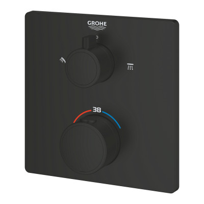 Термостат для душа Grohe Grohtherm с переключателем на 2 положения верхний/ручной душ (1022092430) Термостат для душа Grohe Grohtherm с переключателем на 2 положения верхний/ручной душ (1022092430)