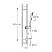 Душевой гарнитур Grohe Rainshower Smartactive 130, 3 режима струи (26546000) Душевой гарнитур Grohe Rainshower Smartactive 130, 3 режима струи (26546000)