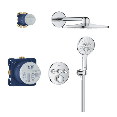 Прихована Душова система Grohe Grohtherm SmartControl з Rainshower SmartActive 310 (34863000) Прихована Душова система Grohe Grohtherm SmartControl з Rainshower SmartActive 310 (34863000)