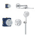 Прихована Душова система Grohe Grohtherm SmartControl з Rainshower SmartActive 310 (34863000) Прихована Душова система Grohe Grohtherm SmartControl з Rainshower SmartActive 310 (34863000)