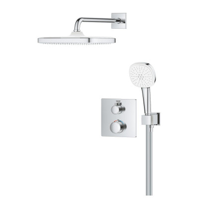 Прихована Душова система Grohe Grohtherm з Tempesta 250 Cube (34871000) Прихована Душова система Grohe Grohtherm з Tempesta 250 Cube (34871000)