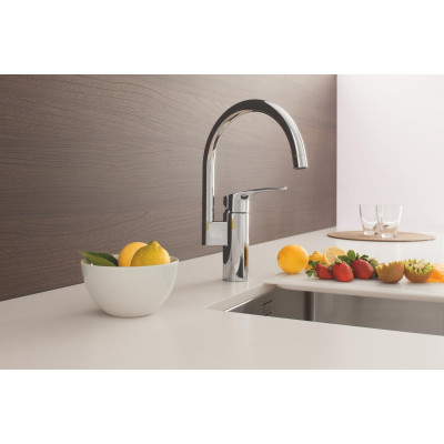 Комплект смесителей Grohe Eurosmart 4 в 1 для ванной и кухни (UA123248M3)